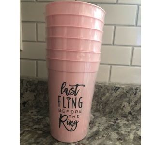 Last fling for the ring cups